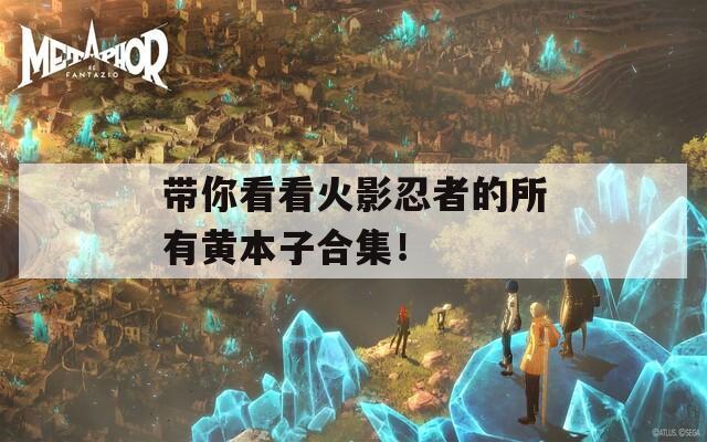 带你看看火影忍者的所有黄本子合集！
