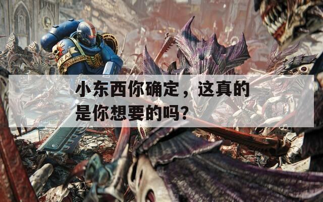小东西你确定，这真的是你想要的吗？