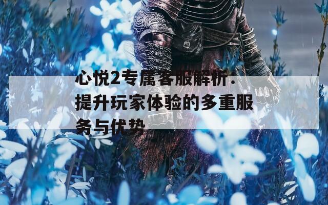心悦2专属客服解析：提升玩家体验的多重服务与优势