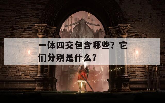 一体四交包含哪些？它们分别是什么？