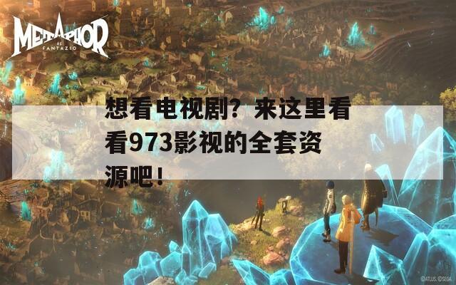 想看电视剧？来这里看看973影视的全套资源吧！