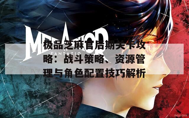 极品芝麻官后期关卡攻略：战斗策略、资源管理与角色配置技巧解析