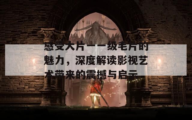 感受大片一一级毛片的魅力，深度解读影视艺术带来的震撼与启示