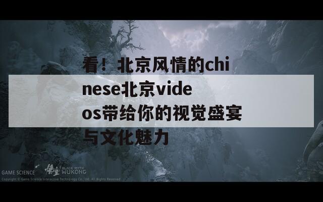 看！北京风情的chinese北京videos带给你的视觉盛宴与文化魅力