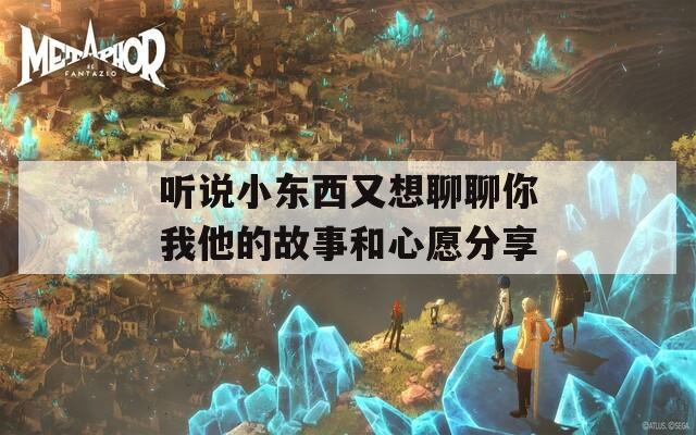 听说小东西又想聊聊你我他的故事和心愿分享
