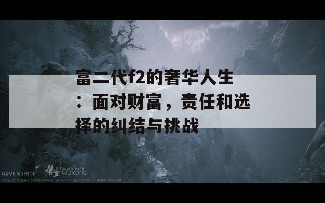 富二代f2的奢华人生：面对财富，责任和选择的纠结与挑战