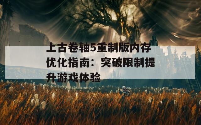 上古卷轴5重制版内存优化指南：突破限制提升游戏体验