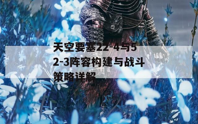 天空要塞22-4与52-3阵容构建与战斗策略详解