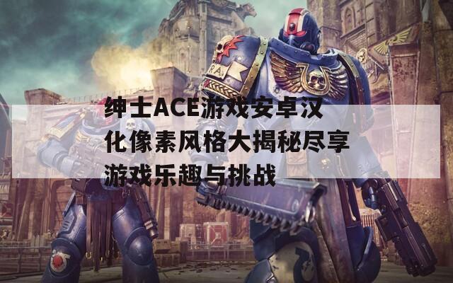 绅士ACE游戏安卓汉化像素风格大揭秘尽享游戏乐趣与挑战