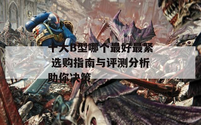 十大B型哪个最好最紧 选购指南与评测分析助你决策