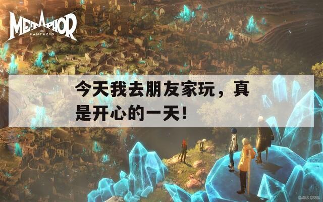 今天我去朋友家玩，真是开心的一天！