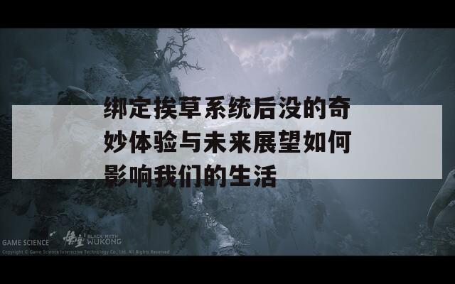绑定挨草系统后没的奇妙体验与未来展望如何影响我们的生活