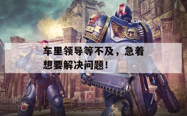 车里领导等不及，急着想要解决问题！