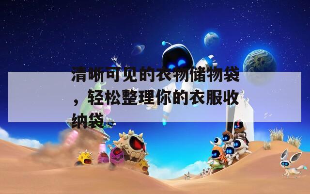清晰可见的衣物储物袋，轻松整理你的衣服收纳袋