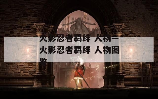 火影忍者羁绊 人物—火影忍者羁绊 人物图鉴