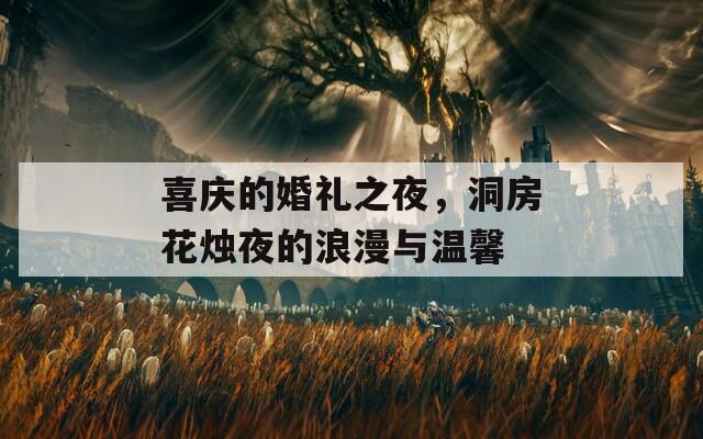 喜庆的婚礼之夜，洞房花烛夜的浪漫与温馨