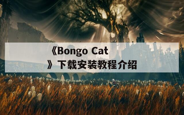 《Bongo Cat》下载安装教程介绍