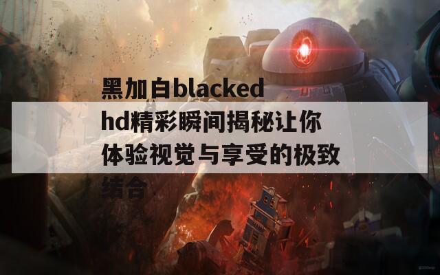 黑加白blackedhd精彩瞬间揭秘让你体验视觉与享受的极致结合