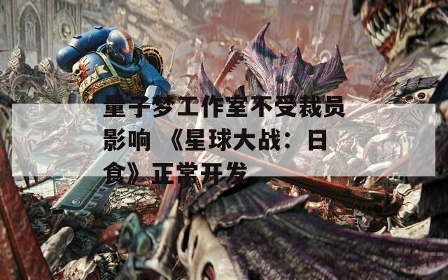 量子梦工作室不受裁员影响 《星球大战：日食》正常开发