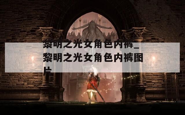 黎明之光女角色内裤_黎明之光女角色内裤图片