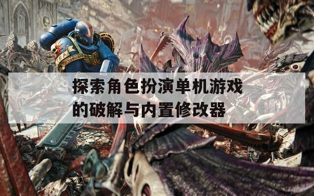 探索角色扮演单机游戏的破解与内置修改器