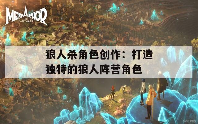 狼人杀角色创作：打造独特的狼人阵营角色